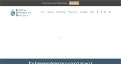 Desktop Screenshot of epd.eu